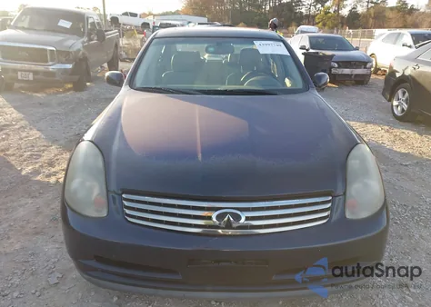 2003 Infiniti G35 Luxury Leather from USA, damaged, VIN JNKCV51E73M014849